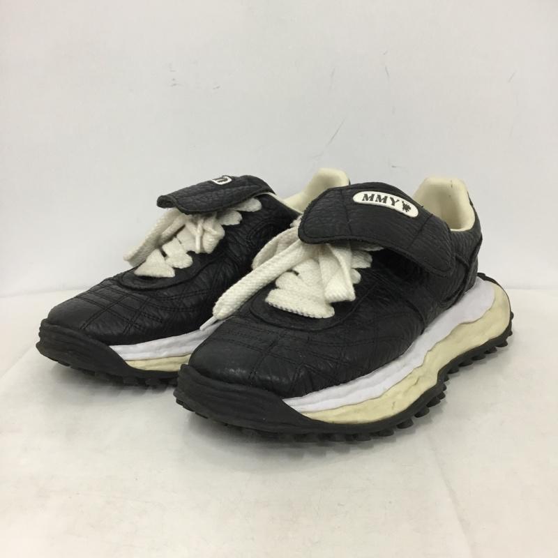 メゾンミハラヤスヒロ Maison MIHARA YASUHIRO スニーカー スニーカー A15FW707 SCOTT OG Sole Monster Leather Low-top 42 ロゴ、文字 黒 / ブラック / black メンズ USED 古着 中古 10159843