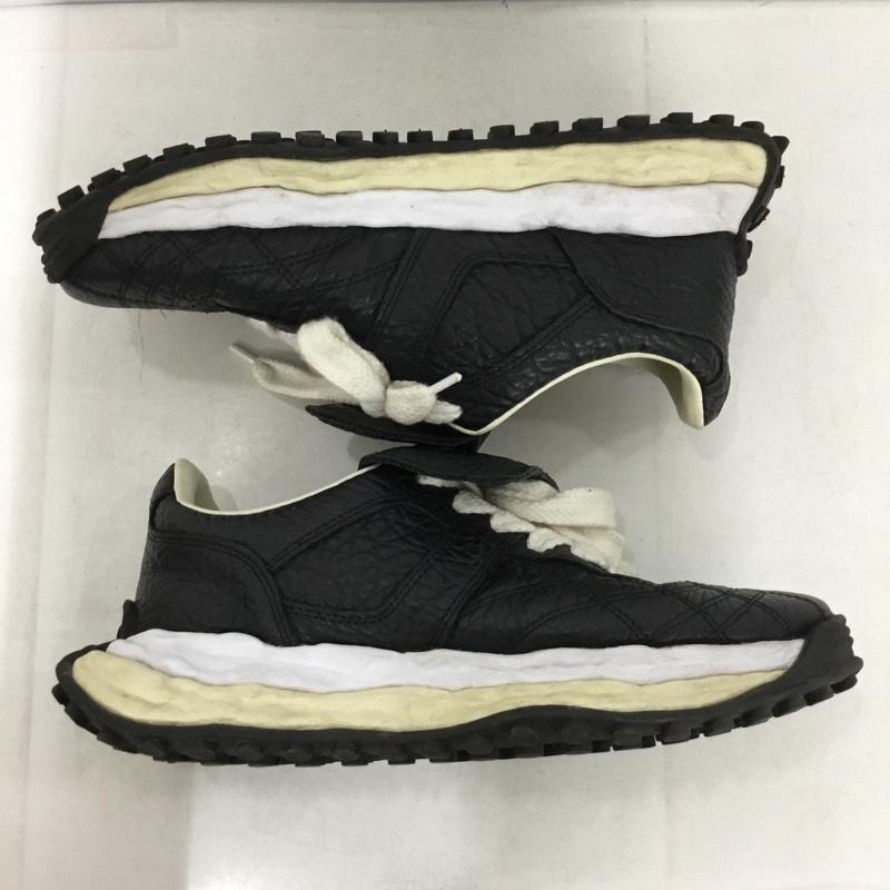 メゾンミハラヤスヒロ Maison MIHARA YASUHIRO スニーカー スニーカー A15FW707 SCOTT OG Sole Monster Leather Low-top 42 ロゴ、文字 黒 / ブラック / black メンズ USED 古着 中古 10159843