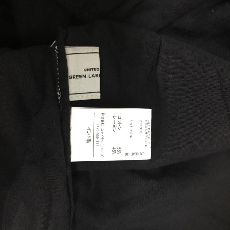ユナイテッドアローズグリーンレーベルリラクシング UNITEDARROWSGREENLABELRELAXING シャツ、ブラウス 七分袖 3616-104-1030 無地 黒 / ブラック / black レディース USED 古着 中古 10159844