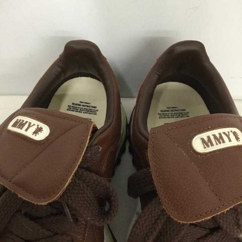 メゾンミハラヤスヒロ Maison MIHARA YASUHIRO スニーカー スニーカー A14FW701 SCOTT ORIGINAL SOLE LEATHER LOW 42 ロゴ、文字 茶 / ブラウン / brown メンズ USED 古着 中古 10159846