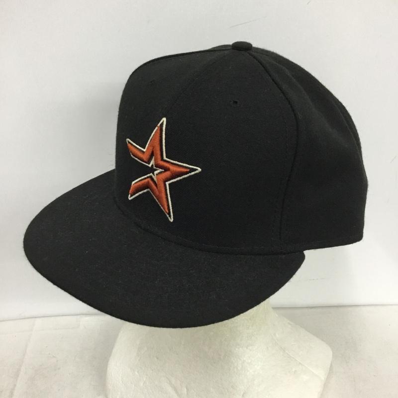 ニューエラ NEW ERA 帽子 キャップ COOL BASE 61.5cm 59FIFTY MLB 刺繍 黒 / ブラック / black メンズ USED 古着 中古 10159850