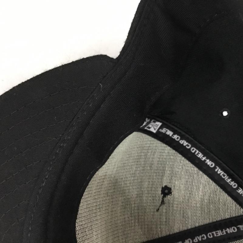 ニューエラ NEW ERA 帽子 キャップ COOL BASE 61.5cm 59FIFTY MLB 刺繍 黒 / ブラック / black メンズ USED 古着 中古 10159850