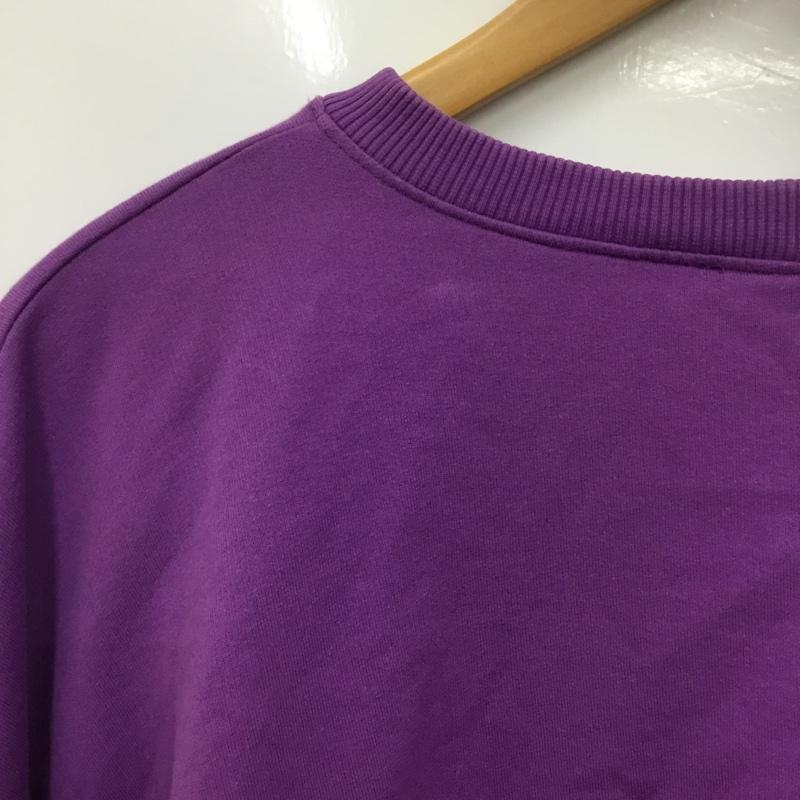 ザラ ZARA カットソー 長袖 M 無地 紫 / パープル / purple レディース USED 古着 中古 10159854