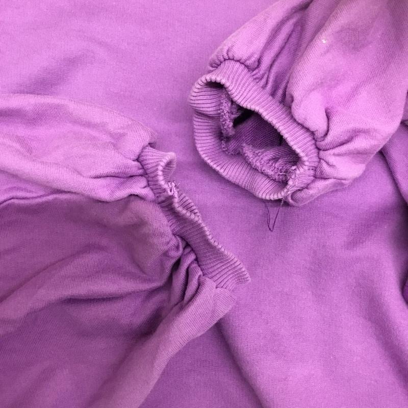 ザラ ZARA カットソー 長袖 M 無地 紫 / パープル / purple レディース USED 古着 中古 10159854