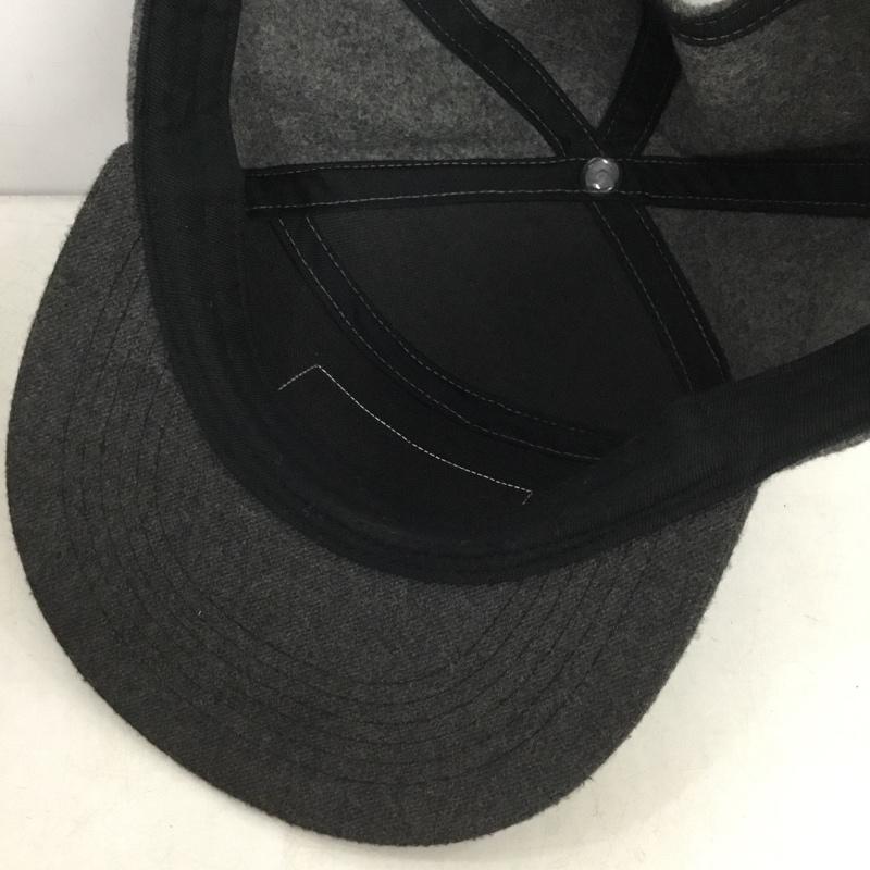 スラッシャー THRASHER 帽子 キャップ ウール混 ロゴ、文字 灰 / グレー / gray X ダークグレー / ダークグレー / メンズ USED 古着 中古 10159855