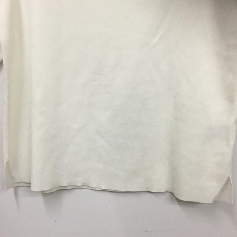 オペークドットクリップ OPAQUE.CLIP カットソー 半袖 M 無地 白 / ホワイト / white レディース USED 古着 中古 10159859