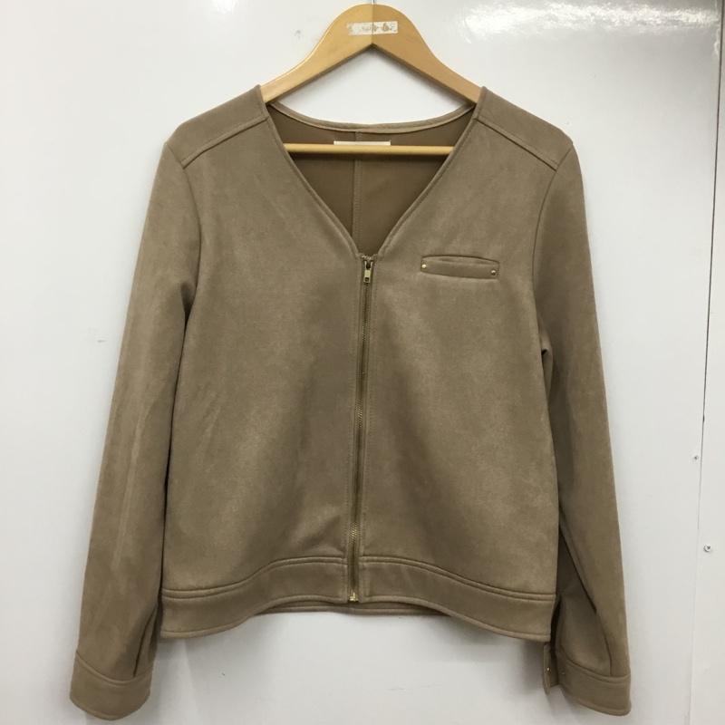 チャオパニック CIAOPANIC ジャケット、上着 ジャケット、ブレザー FREE 無地 茶 / ブラウン / brown レディース USED 古着 中古 10159860