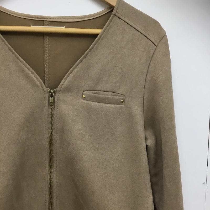 チャオパニック CIAOPANIC ジャケット、上着 ジャケット、ブレザー FREE 無地 茶 / ブラウン / brown レディース USED 古着 中古 10159860