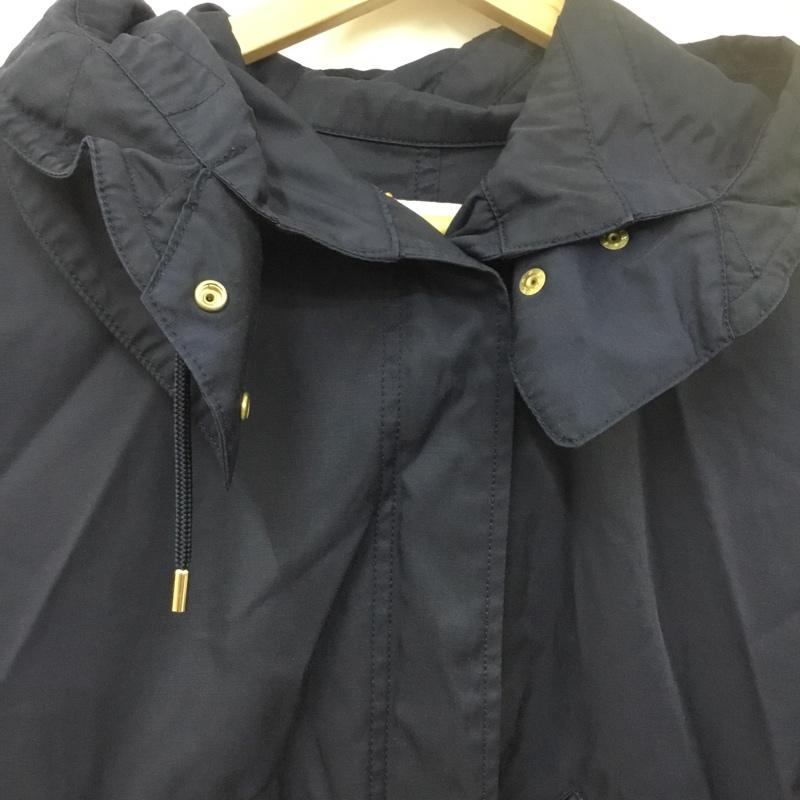 バビロン BABYLONE ジャケット、上着 ジャンパー、ブルゾン 8200104055 マウンテンパーカー 36 無地 紺 / ネイビー / navy レディース USED 古着 中古 10159867