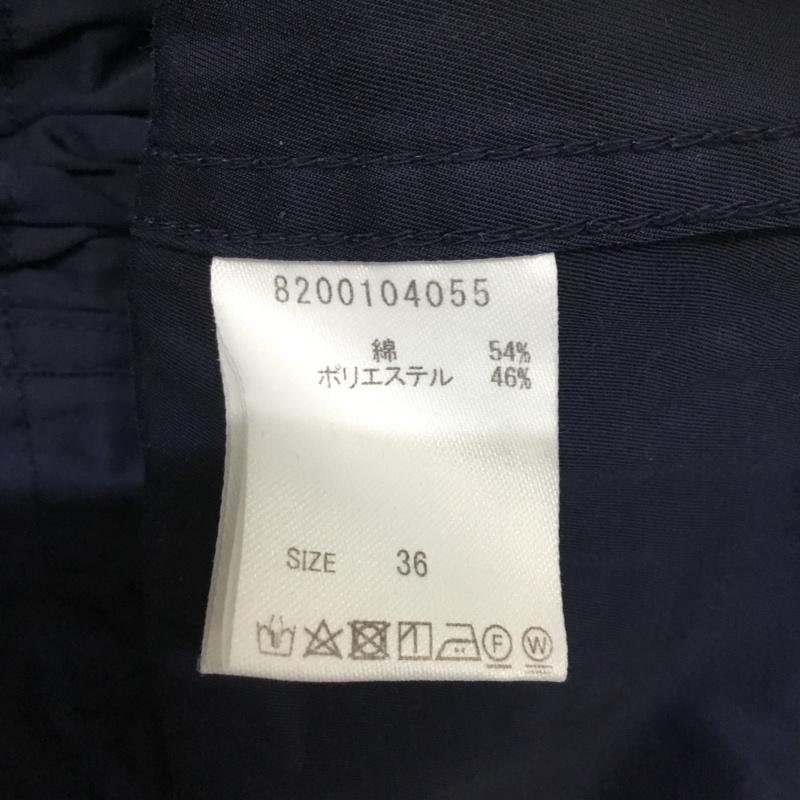 バビロン BABYLONE ジャケット、上着 ジャンパー、ブルゾン 8200104055 マウンテンパーカー 36 無地 紺 / ネイビー / navy レディース USED 古着 中古 10159867