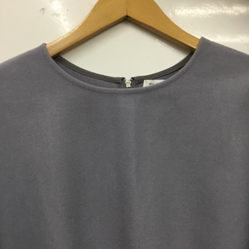 ビューティアンドユースユナイテッドアローズ BEAUTY&YOUTH UNITED ARROWS カットソー 長袖 1612-225-4420 メルトンジャージー バックジッププルオーバー 無地 マルチカラー / マルチカラー / multicolor レディース USED 古着 中古 10159868