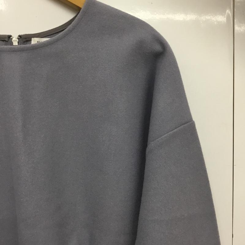 ビューティアンドユースユナイテッドアローズ BEAUTY&YOUTH UNITED ARROWS カットソー 長袖 1612-225-4420 メルトンジャージー バックジッププルオーバー 無地 マルチカラー / マルチカラー / multicolor レディース USED 古着 中古 10159868