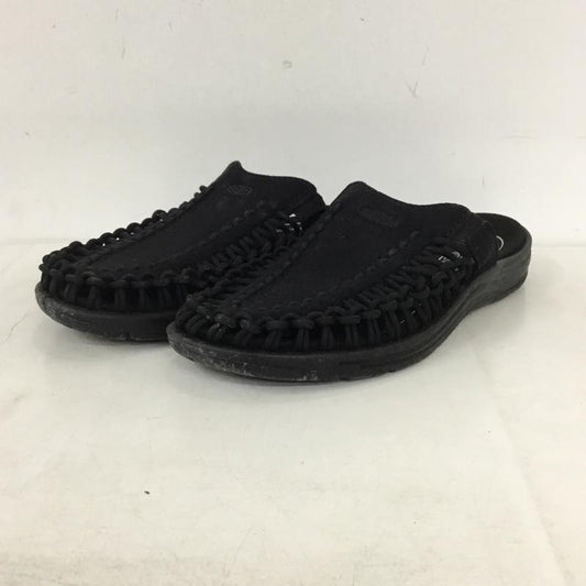 キーン KEEN サンダル サンダル 1022399 ユニーク ツー スライド 24.5cm 24.5cm ロゴ、文字 黒 / ブラック / black レディース USED 古着 中古 10159929