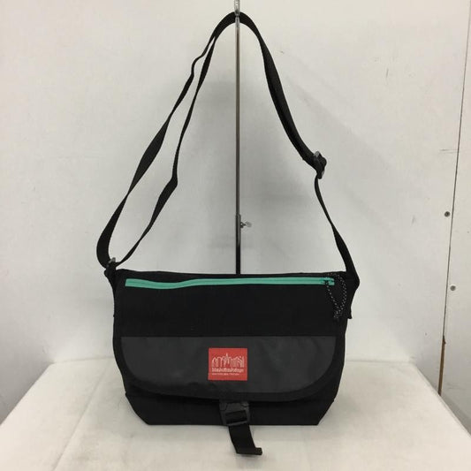 マンハッタンポーテージ Manhattan Portage ショルダーバッグ ショルダーバッグ メッセンジャーバッグ ロゴ、文字 黒 / ブラック / black メンズ USED 古着 中古 10159938