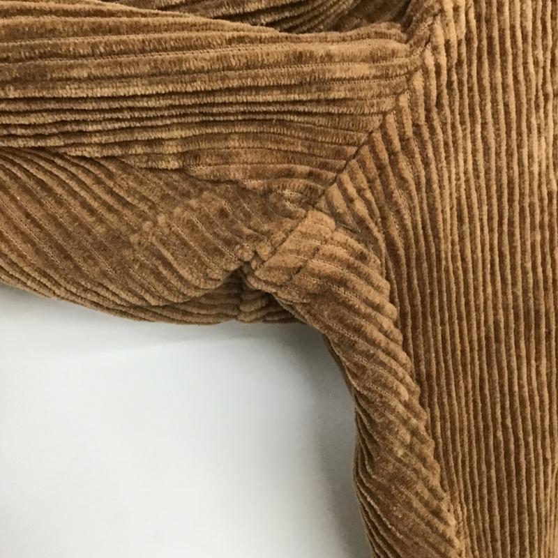 パーリッシィ PAR ICI パンツ デニム、ジーンズ コーデュロイパンツ ワイドパンツ カジュアルパンツ 2 無地 茶 / ブラウン / brown レディース USED 古着 中古 10159999