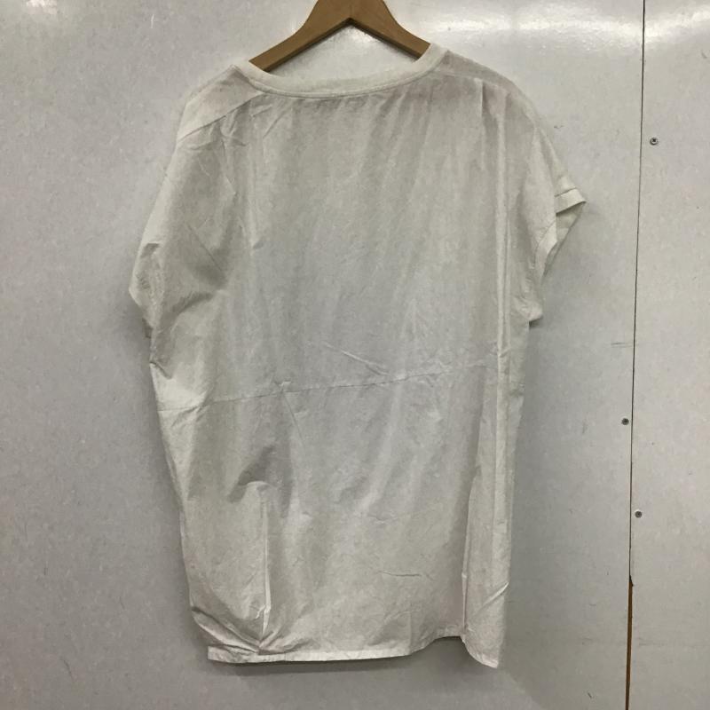 ニコアンド niko and... カットソー 半袖 半袖カットソー 無地Tシャツ クルーネックカットソー M 無地 白 / ホワイト / white レディース USED 古着 中古 10160003