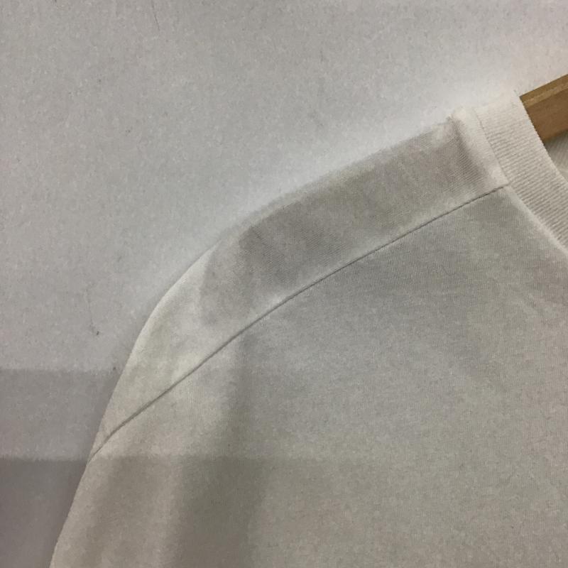 ニコアンド niko and... カットソー 半袖 半袖カットソー 無地Tシャツ クルーネックカットソー M 無地 白 / ホワイト / white レディース USED 古着 中古 10160003