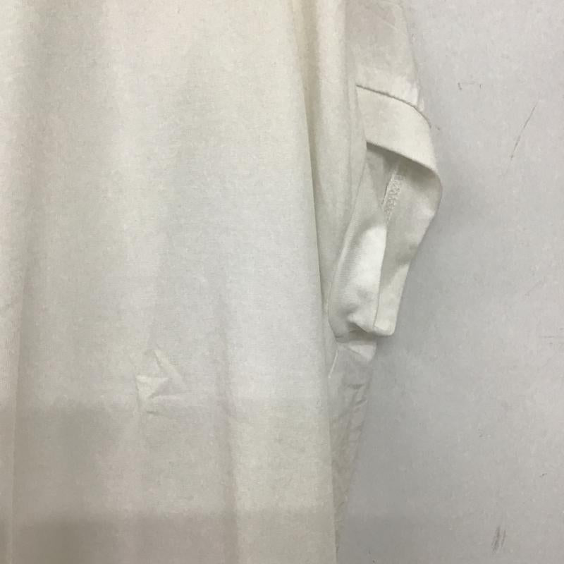 ニコアンド niko and... カットソー 半袖 半袖カットソー 無地Tシャツ クルーネックカットソー M 無地 白 / ホワイト / white レディース USED 古着 中古 10160003