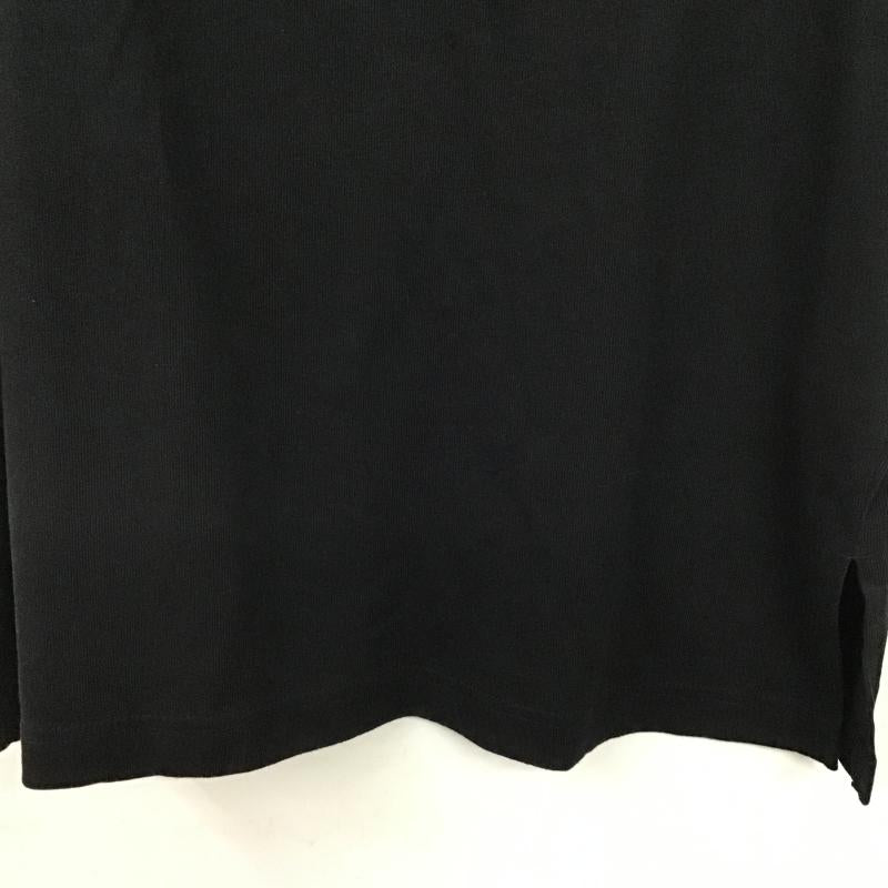 ニコアンド niko and... カットソー 半袖 半袖カットソー 無地Tシャツ クルーネックカットソー 4 無地 黒 / ブラック / black レディース USED 古着 中古 10160004