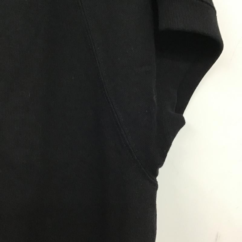 ニコアンド niko and... カットソー 半袖 半袖カットソー 無地Tシャツ クルーネックカットソー 4 無地 黒 / ブラック / black レディース USED 古着 中古 10160004