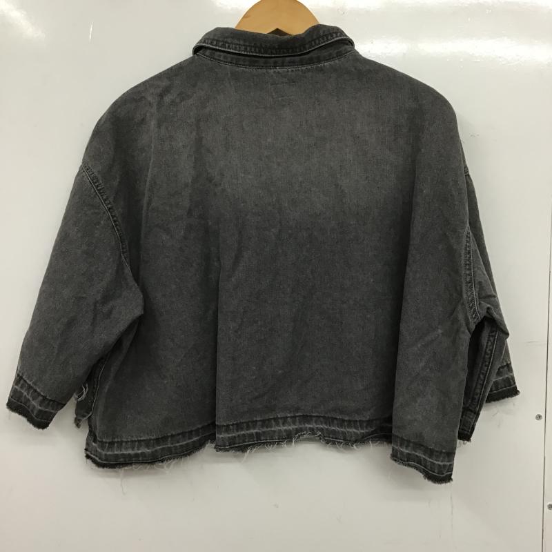 セポ cepo シャツ、ブラウス 半袖 ccb-0205 usアーミープルオーバーデニムシャツ M 無地 灰 / グレー / gray レディース USED 古着 中古 10160007