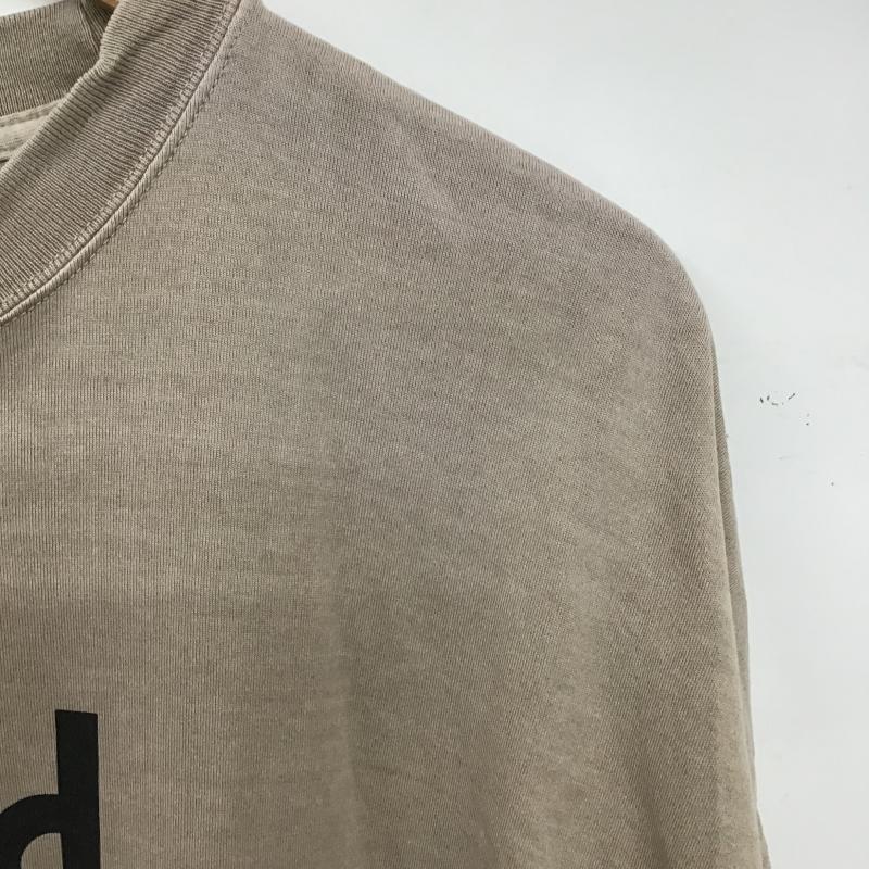 エックスガール X-girl Tシャツ 半袖 半袖カットソー プリントTシャツ クルーネックカットソー S ロゴ、文字 チャコールグレー / チャコールグレー / レディース USED 古着 中古 10160010
