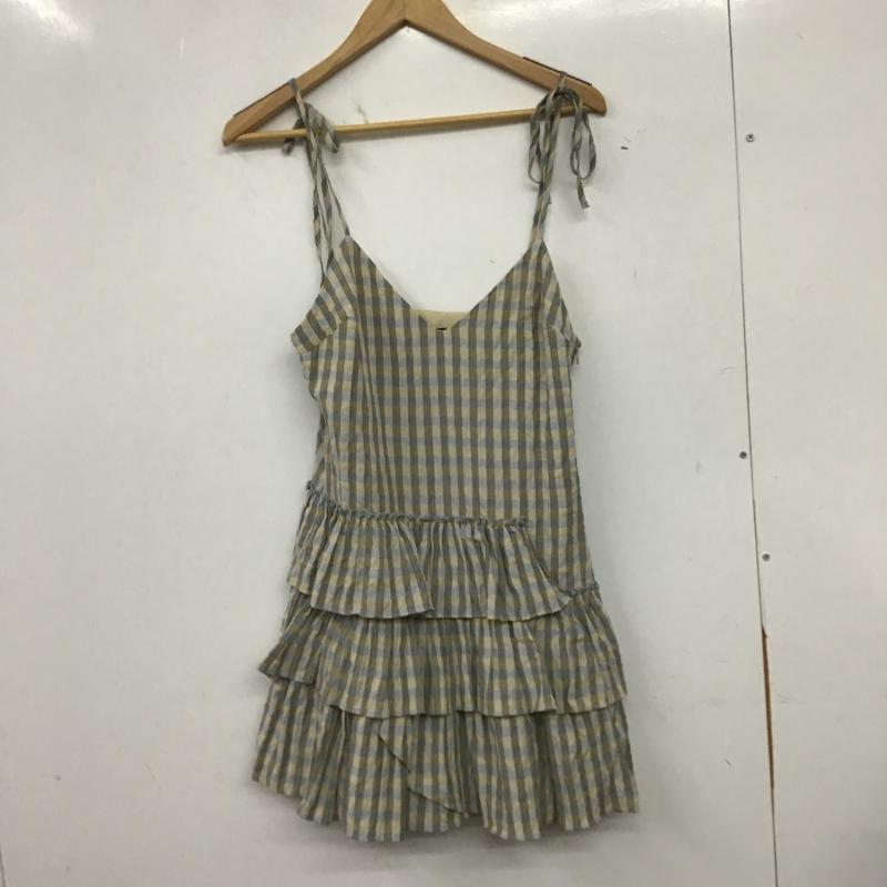 ザラ ZARA キャミソール キャミソール ノースリーブカットソー キャミソール S チェック マルチカラー / マルチカラー / multicolor レディース USED 古着 中古 10160012
