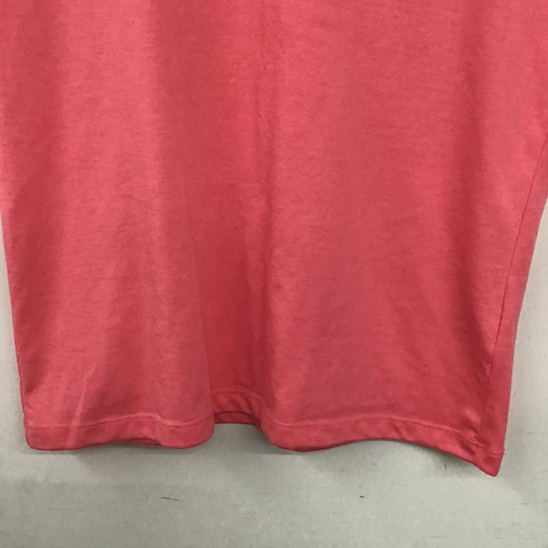ザノースフェイス THE NORTH FACE Tシャツ 半袖 半袖カットソー プリントTシャツ クルーネックカットソー M ロゴ、文字 桃 / ピンク / pink レディース USED 古着 中古 10160013