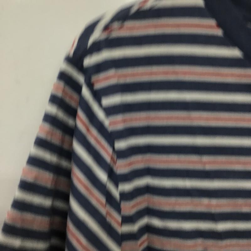 ポロラルフローレン POLO RALPH LAUREN Tシャツ 半袖 半袖カットソー プリントTシャツ クルーネックカットソー L ボーダー柄 マルチカラー / マルチカラー / multicolor レディース USED 古着 中古 10160014