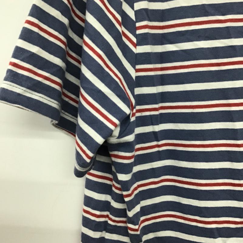 ポロラルフローレン POLO RALPH LAUREN Tシャツ 半袖 半袖カットソー プリントTシャツ クルーネックカットソー L ボーダー柄 マルチカラー / マルチカラー / multicolor レディース USED 古着 中古 10160014
