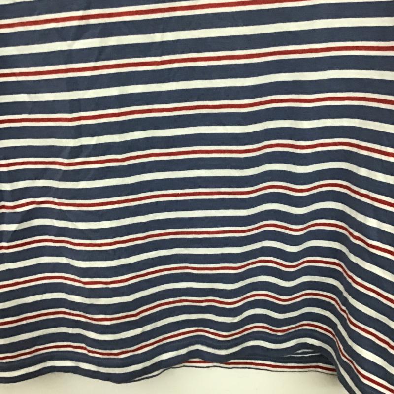 ポロラルフローレン POLO RALPH LAUREN Tシャツ 半袖 半袖カットソー プリントTシャツ クルーネックカットソー L ボーダー柄 マルチカラー / マルチカラー / multicolor レディース USED 古着 中古 10160014