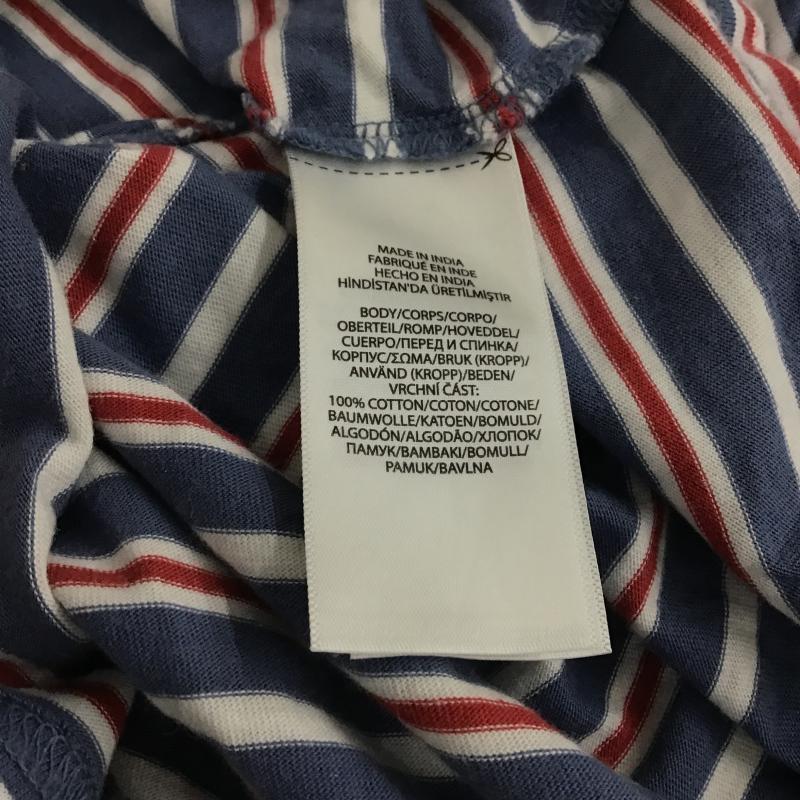 ポロラルフローレン POLO RALPH LAUREN Tシャツ 半袖 半袖カットソー プリントTシャツ クルーネックカットソー L ボーダー柄 マルチカラー / マルチカラー / multicolor レディース USED 古着 中古 10160014