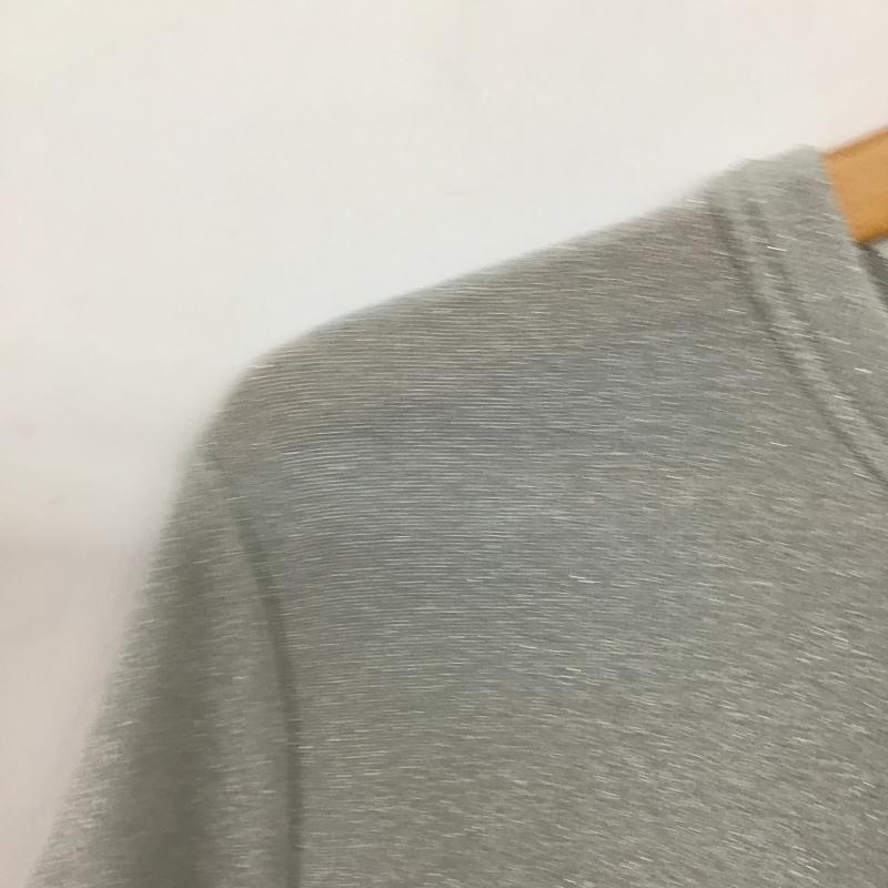 チャオパニック CIAOPANIC Tシャツ 半袖 半袖カットソー ラメTシャツ クルーネックカットソー FREE 無地 灰 / グレー / gray レディース USED 古着 中古 10160027