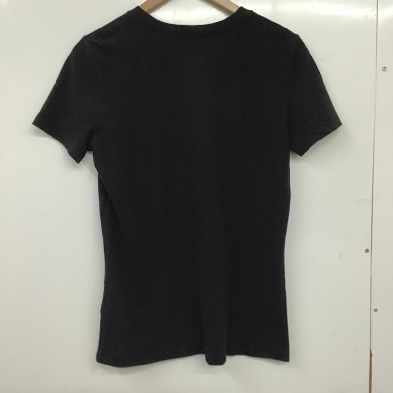 ナイキ NIKE Tシャツ 半袖 半袖カットソー プリントTシャツ クルーネックカットソー L ロゴ、文字 黒 / ブラック / black レディース USED 古着 中古 10160030