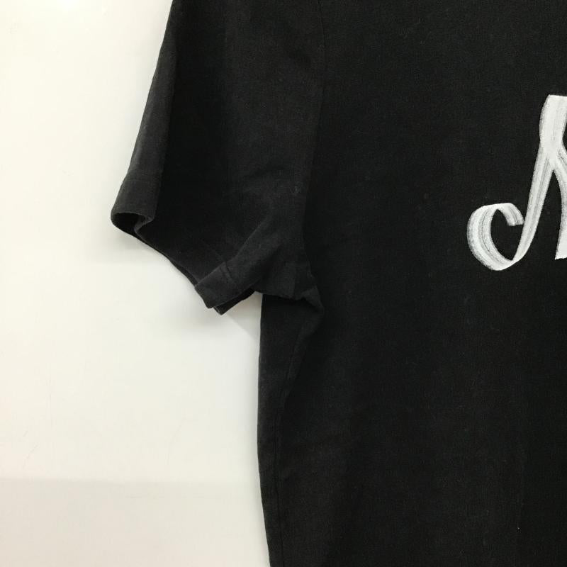 ナイキ NIKE Tシャツ 半袖 半袖カットソー プリントTシャツ クルーネックカットソー L ロゴ、文字 黒 / ブラック / black レディース USED 古着 中古 10160030