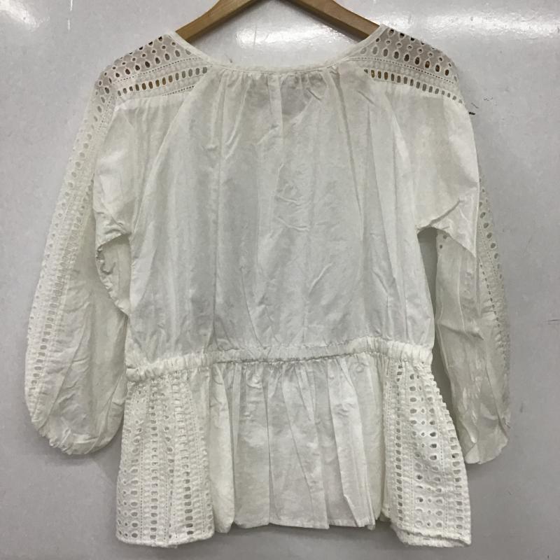 ニコアンド niko and... カットソー 長袖 長袖カットソー ノースリーブ 3  白 / ホワイト / white レディース USED 古着 中古 10160031