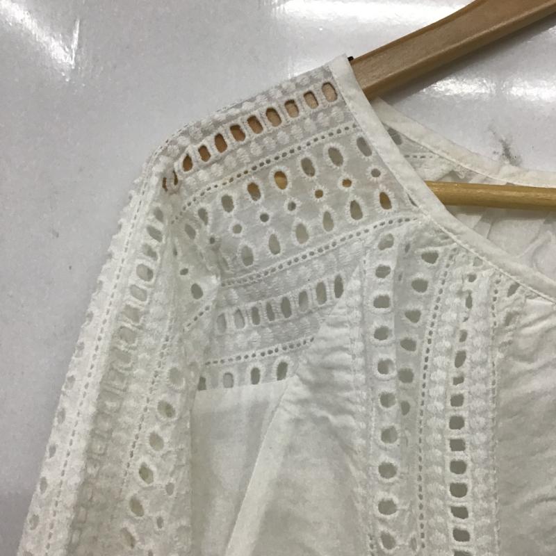 ニコアンド niko and... カットソー 長袖 長袖カットソー ノースリーブ 3  白 / ホワイト / white レディース USED 古着 中古 10160031