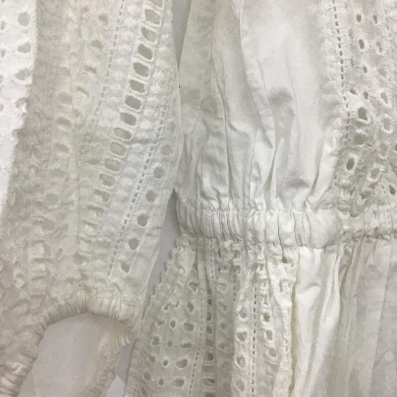 ニコアンド niko and... カットソー 長袖 長袖カットソー ノースリーブ 3  白 / ホワイト / white レディース USED 古着 中古 10160031