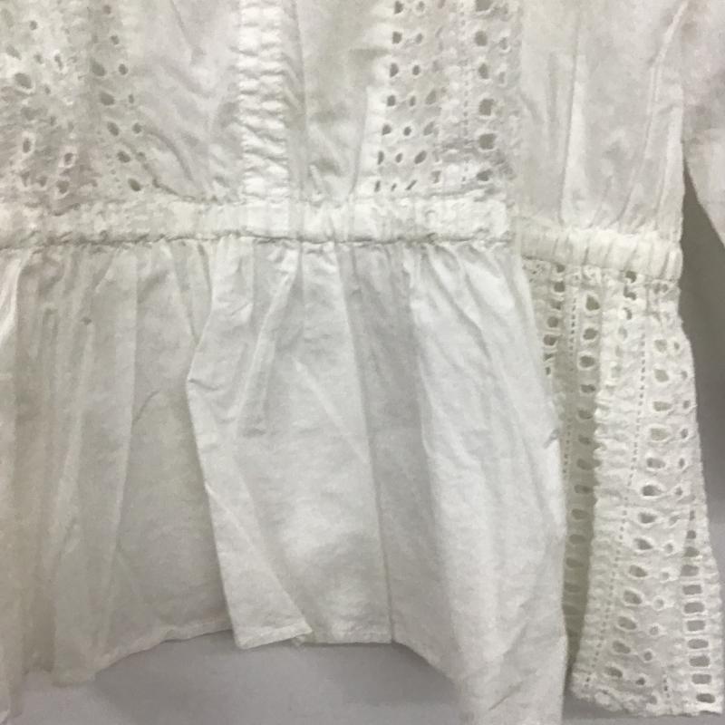 ニコアンド niko and... カットソー 長袖 長袖カットソー ノースリーブ 3  白 / ホワイト / white レディース USED 古着 中古 10160031