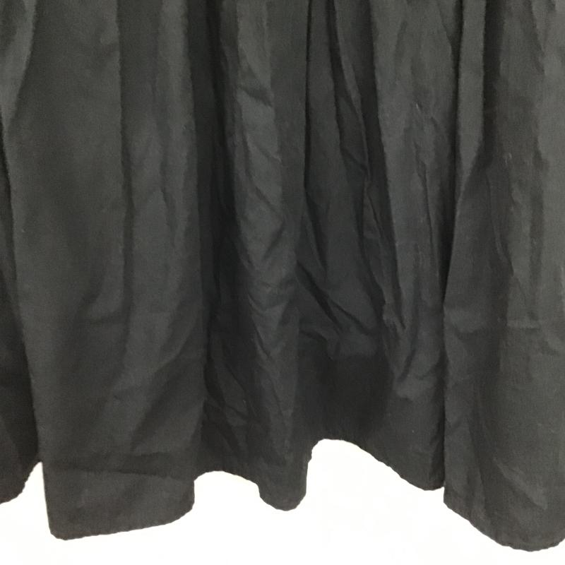 フリークスストア FREAK S STORE スカート ロングスカート ロングスカート フレアスカート カジュアルスカート FREE 無地 黒 / ブラック / black レディース USED 古着 中古 10160034