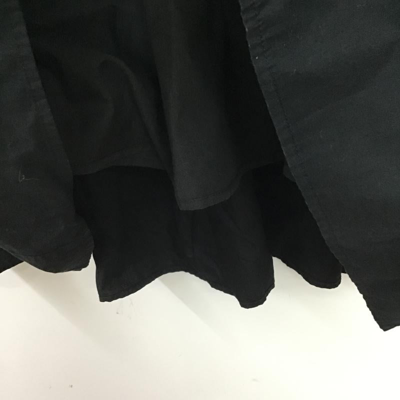 フリークスストア FREAK S STORE スカート ロングスカート ロングスカート フレアスカート カジュアルスカート FREE 無地 黒 / ブラック / black レディース USED 古着 中古 10160034