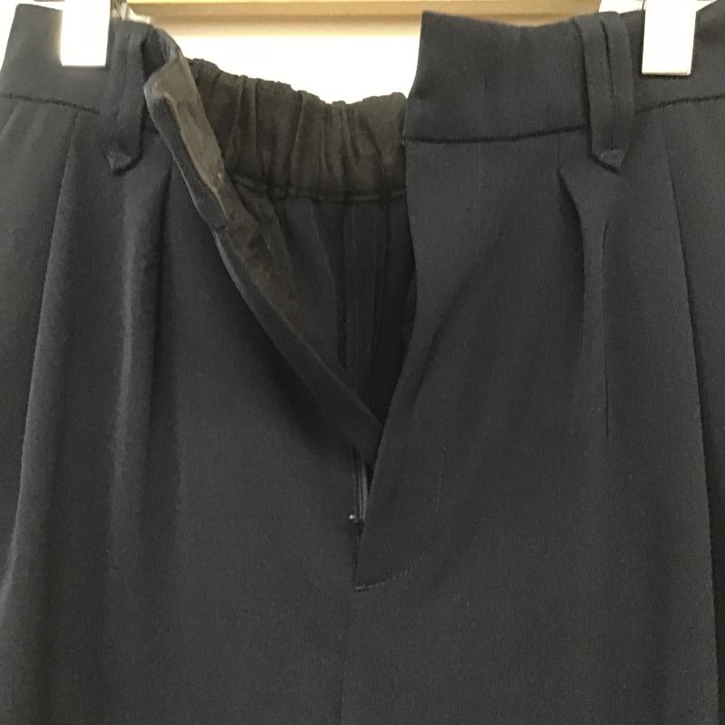 グリーンレーベルリラクシング green label relaxing パンツ スラックス スラックスパンツ ワイドパンツ カジュアルパンツ 38 無地 紺 / ネイビー / navy レディース USED 古着 中古 10160036
