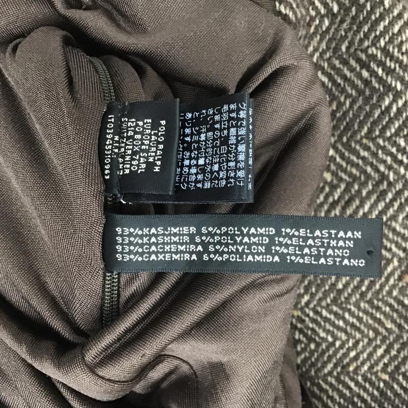 ラルフローレン RALPHLAUREN スカート ひざ丈スカート タイトスカート ひざ丈 カジュアルスカート L 総柄 茶 / ブラウン / brown レディース USED 古着 中古 10160037