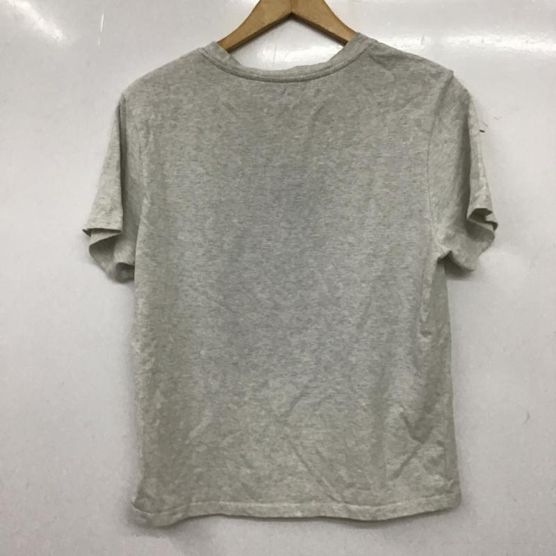 アーペーセー A.P.C. Tシャツ 半袖 半袖カットソー プリントTシャツ クルーネックカットソー S ロゴ、文字 灰 / グレー / gray レディース USED 古着 中古 10160040