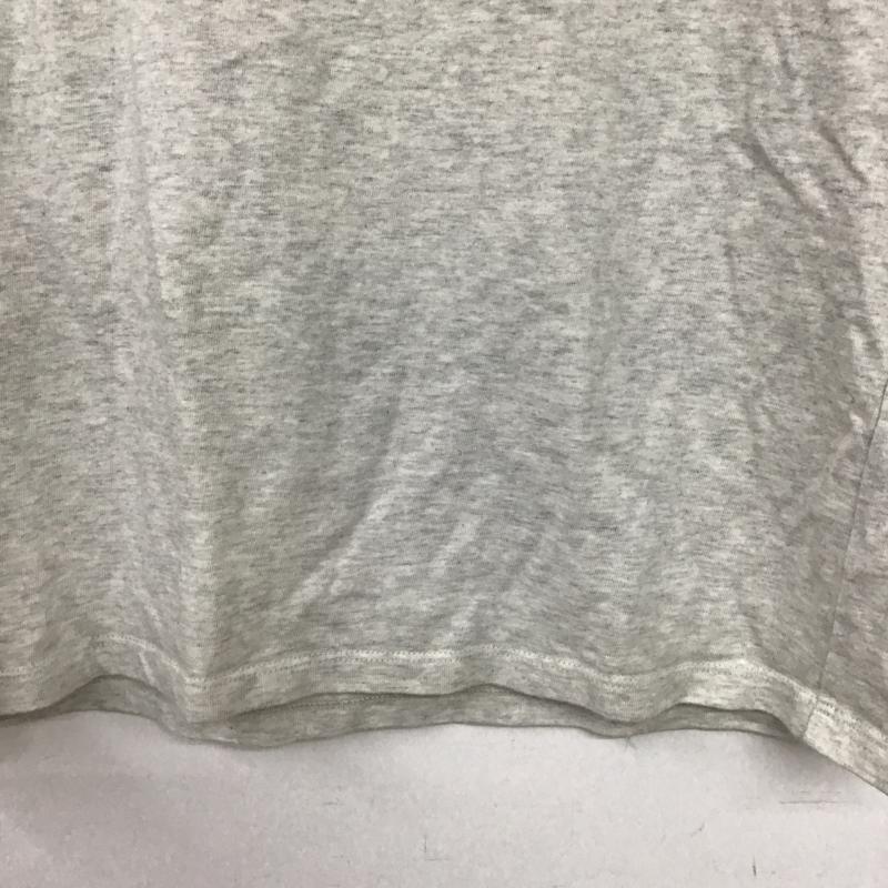 アーペーセー A.P.C. Tシャツ 半袖 半袖カットソー プリントTシャツ クルーネックカットソー S ロゴ、文字 灰 / グレー / gray レディース USED 古着 中古 10160040