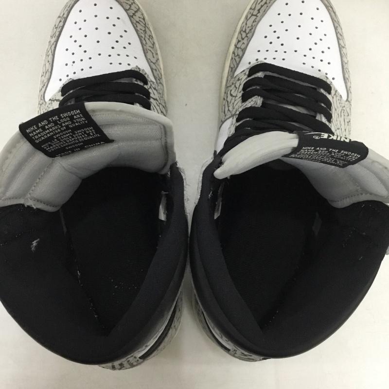 ナイキ NIKE スニーカー スニーカー DZ5485-052 AIR JORDAN 1 RETRO HIGH OG 28.5cm 箱有 28.5cm ロゴ、文字 白 / ホワイト / white X 黒 / ブラック / black X 灰 / グレー / gray メンズ USED 古着 中古 10160045