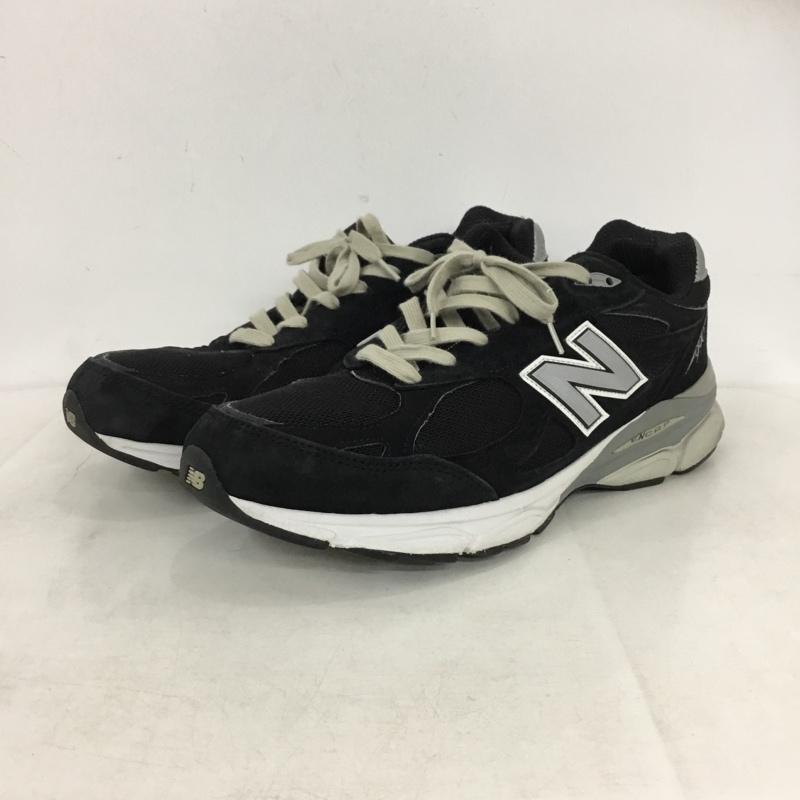 ニューバランス New Balance スニーカー スニーカー M990BS3 MADE IN USA 990v3 29cm 29.0cm ロゴ、文字 黒 / ブラック / black メンズ USED 古着 中古 10160047