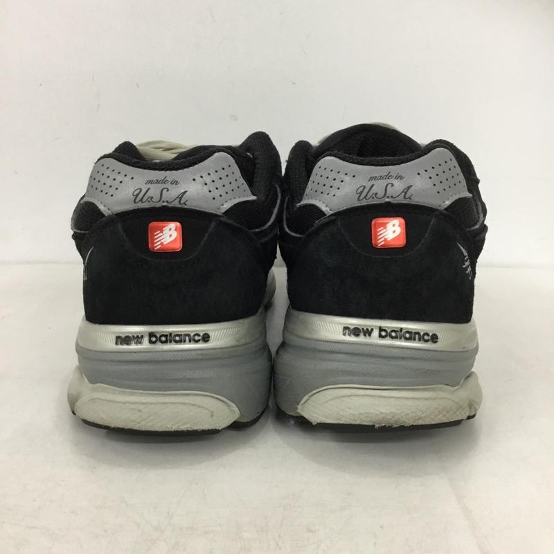ニューバランス New Balance スニーカー スニーカー M990BS3 MADE IN USA 990v3 29cm 29.0cm ロゴ、文字 黒 / ブラック / black メンズ USED 古着 中古 10160047