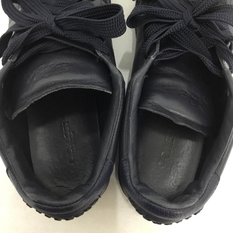 コーチ COACH スニーカー スニーカー Q7888 レザー US7.5 US：7.5 ロゴ、文字 紺 / ネイビー / navy レディース USED 古着 中古 10160049