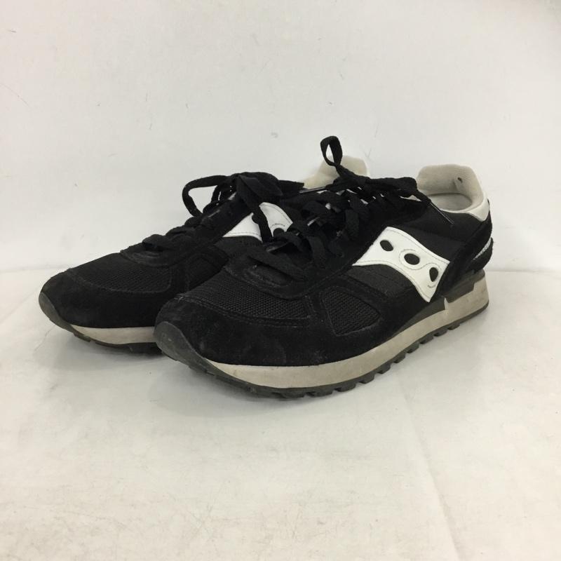サッカニー Saucony スニーカー スニーカー 2108-518 SHADOW ORIGINAL UK9.5 US：10.5 ロゴ、文字 黒 / ブラック / black X 白 / ホワイト / white メンズ USED 古着 中古 10160050